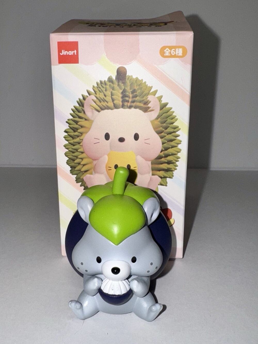 Jinart Fruit Hedgehog Generation 3 Series Blind Box Gift Confirmed Eggplant